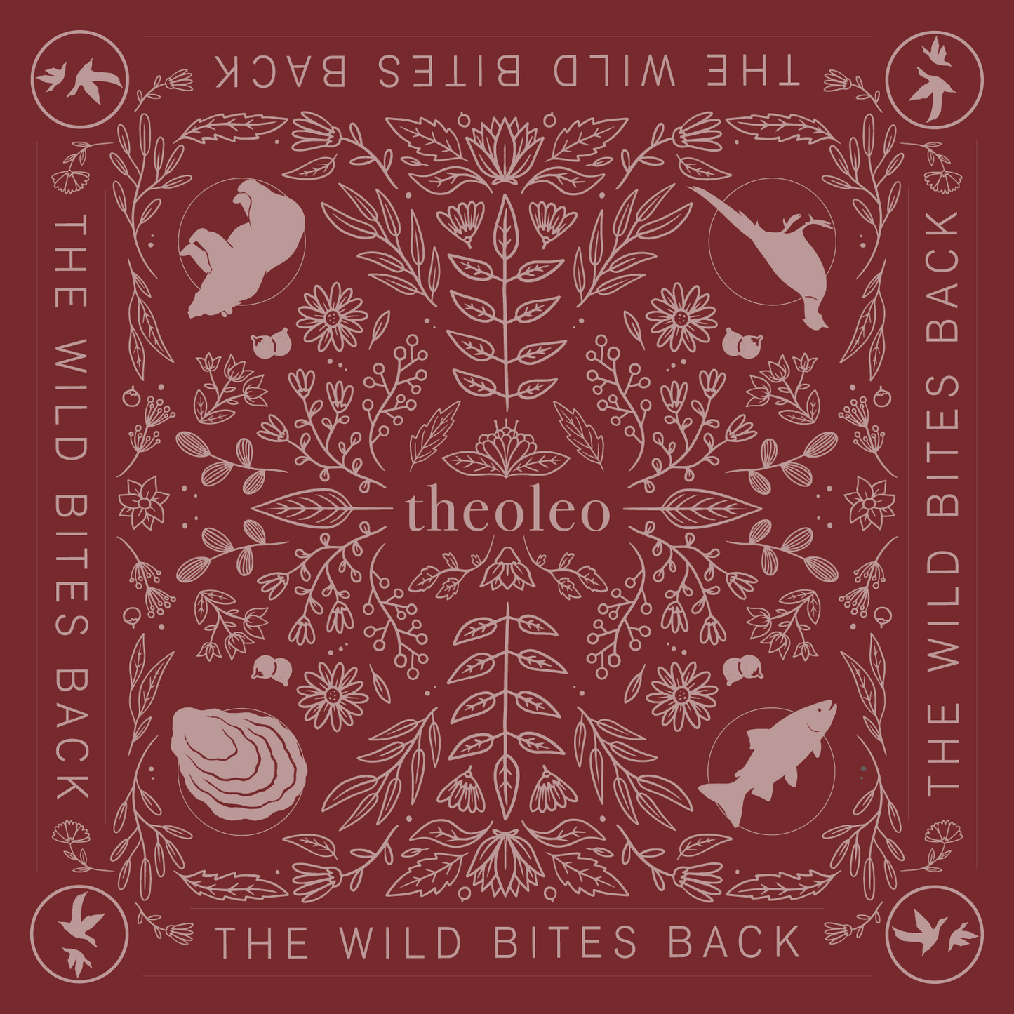 theoleo The Wild Bites Back Bandana