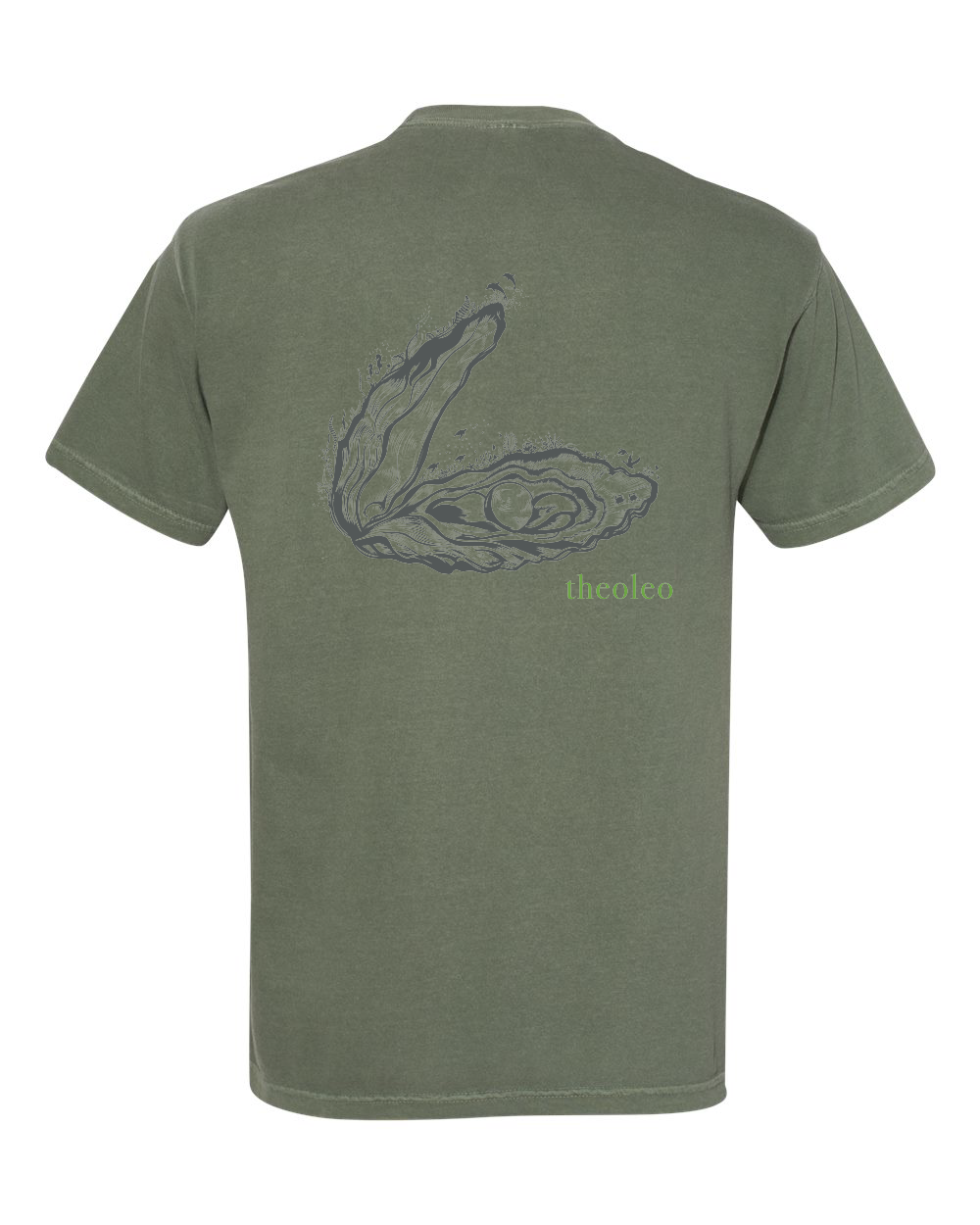 theoleo Oyster Comfort Color Unisex Garment-Dyed Heavyweight T-Shirt