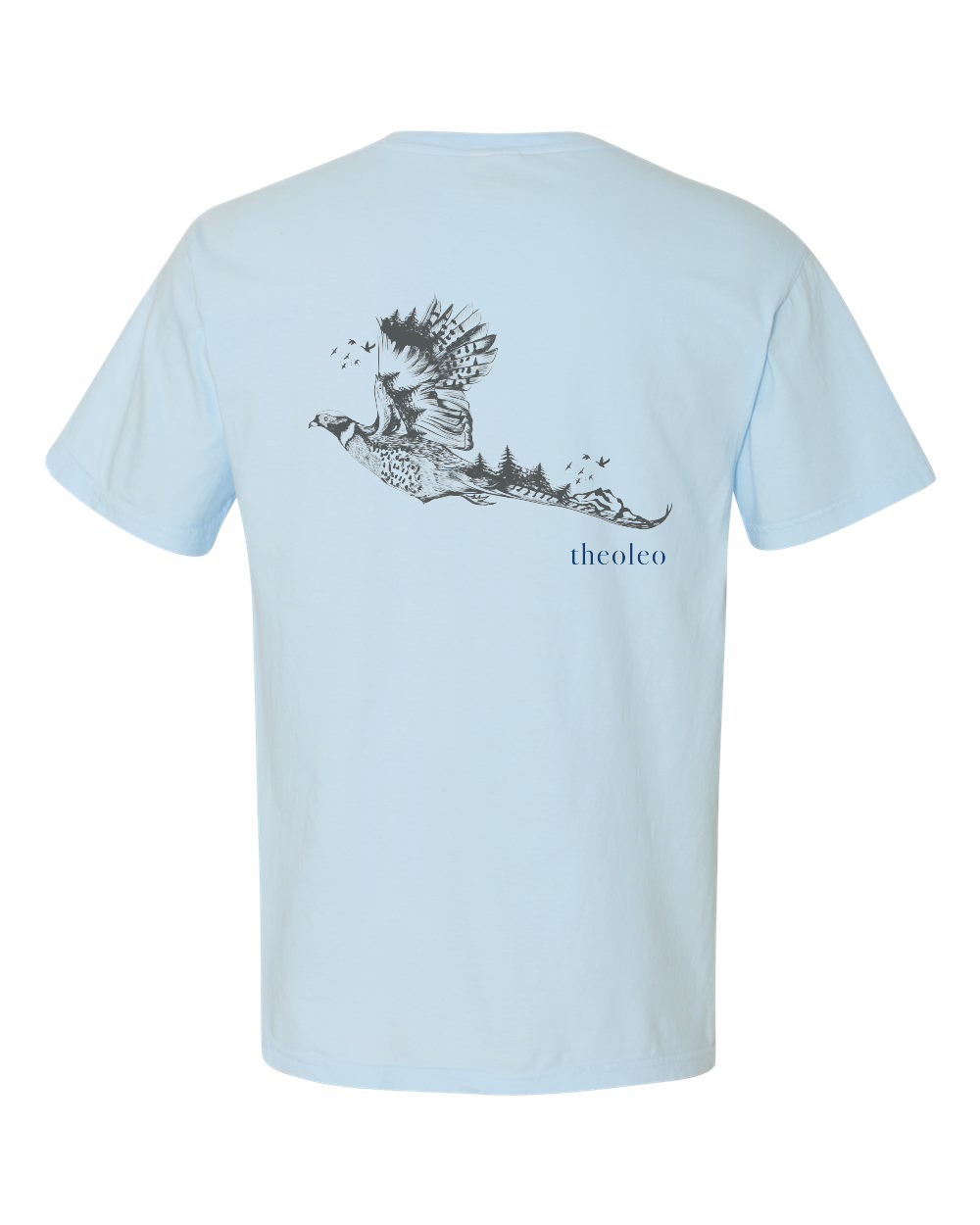 theoleo Pheasant Comfort Color Unisex Garment-Dyed Heavyweight T-Shirt